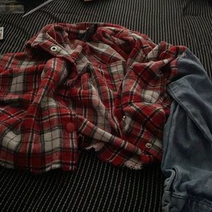Plaid crop top jacket!